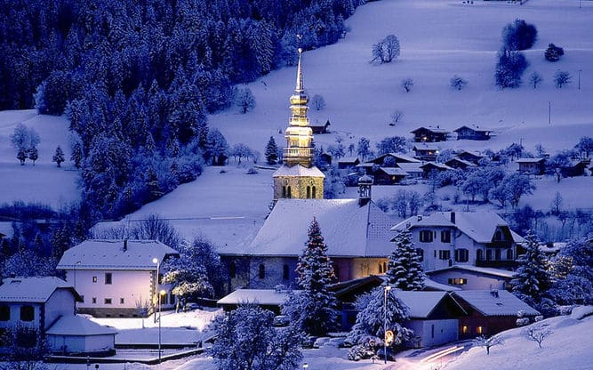 Vacances a Combloux, la Mecque du handiski