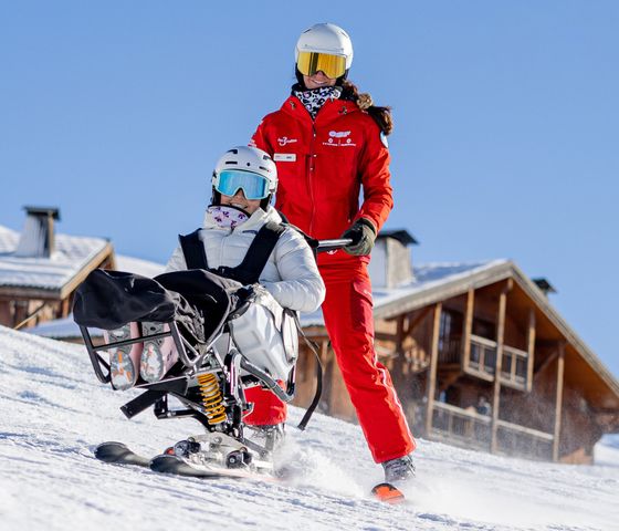 Aux pieds des pistes aux Ménuires