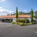 Entrée de la résidence pour séjour adapté la palmyre
