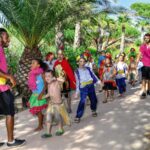 Eaux cristallines et flamands roses